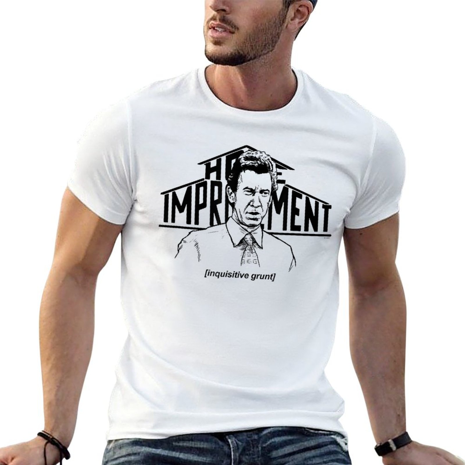 Home Improvement Man - Home Improvement Inquisitive Grunt T-Shirt anime