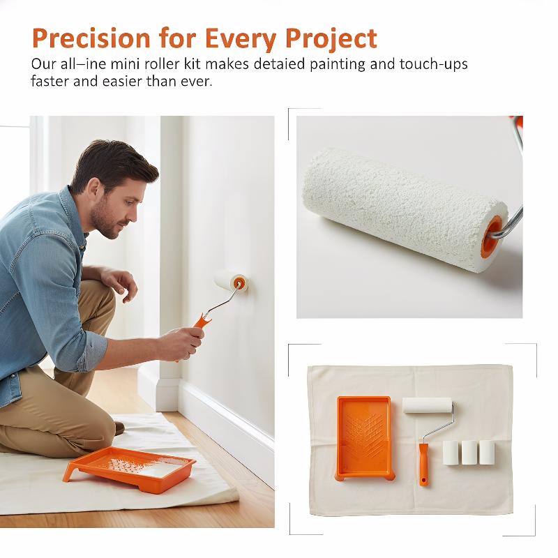6Pcs Foam Paint Roller Kit 2 I - Home Improvement Retail incelemesi ve fiyatı