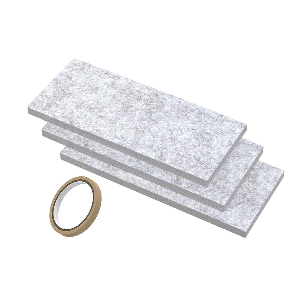 3pcs Gray Foam Felt Side Panel - Home Improvement Noise incelemesi ve fiyatı