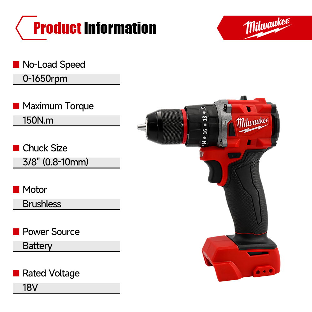 Milwaukee M18 3/8 Inch Brushle - Home Improvement Items incelemesi ve fiyatı