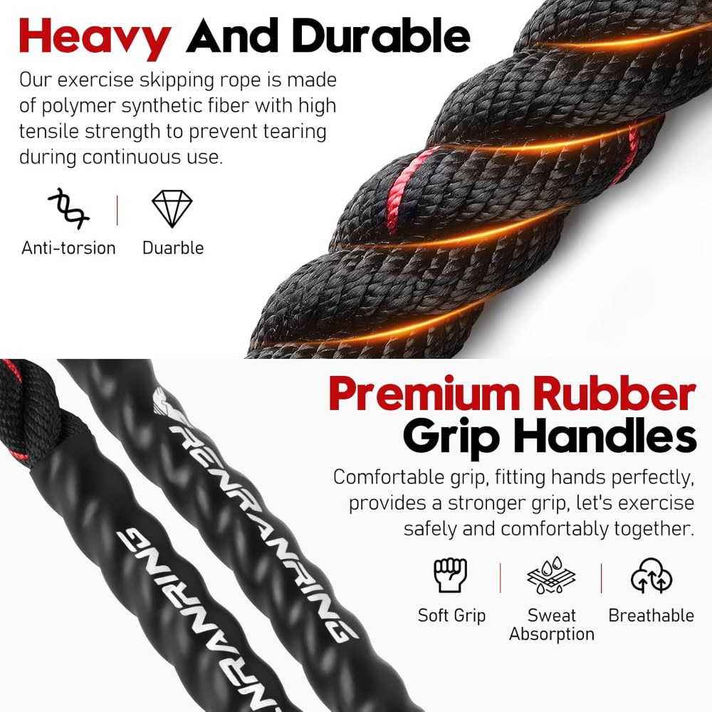 Weighted Jump Rope for Men and - Home Improvement Man incelemesi ve fiyatı