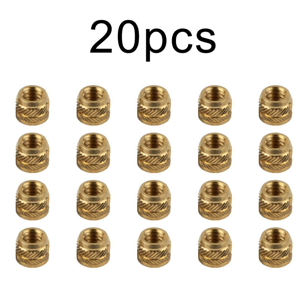 20pcs Brass Nuts 1/4-20 Thread - Home Improvement Items incelemesi ve fiyatı